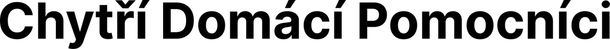 Chytří Domácí Pomocníci